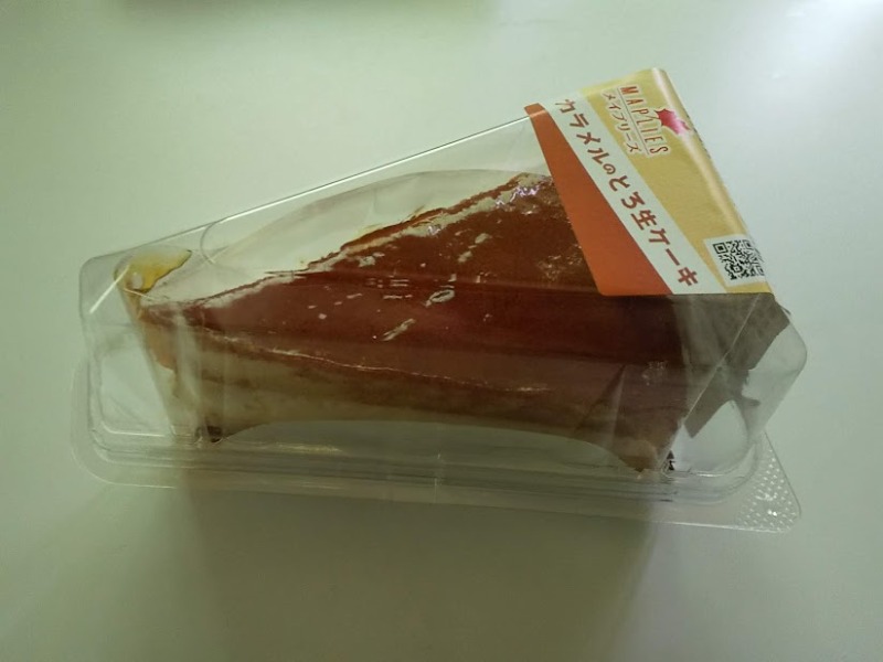 メイプリーズ「カラメルのとろ生ケーキ」1