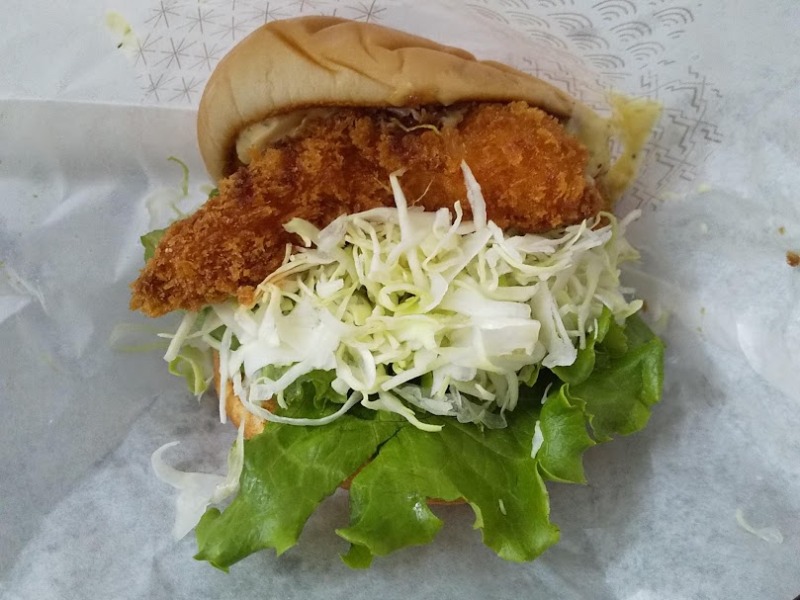 モスバーガー「海老エビフライバーガー」2