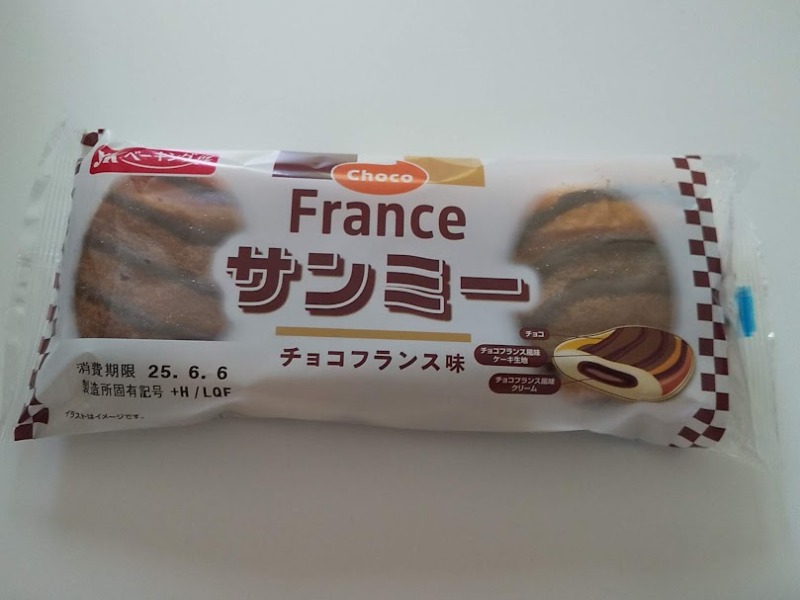 YKベーキングカンパニー「サンミー（チョコフランス味）」1