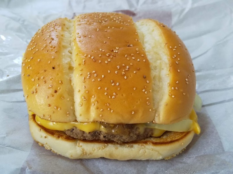 マクドナルド「肉厚ビーフ＆ガーリックオニオンビーフ」2
